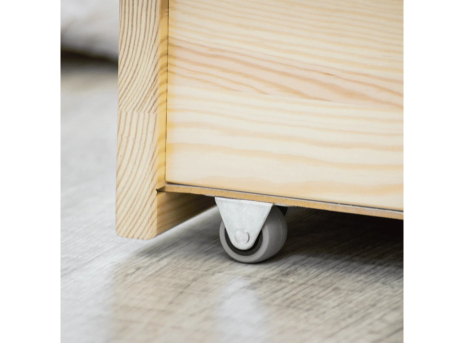 Dětská postel z masivu PAVLÍK 2 - 160x80 cm