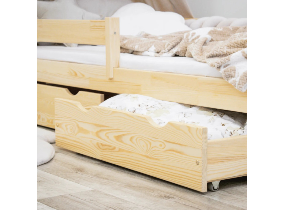 Dětská postel z masivu PAVLÍK 2 - 180x80 cm