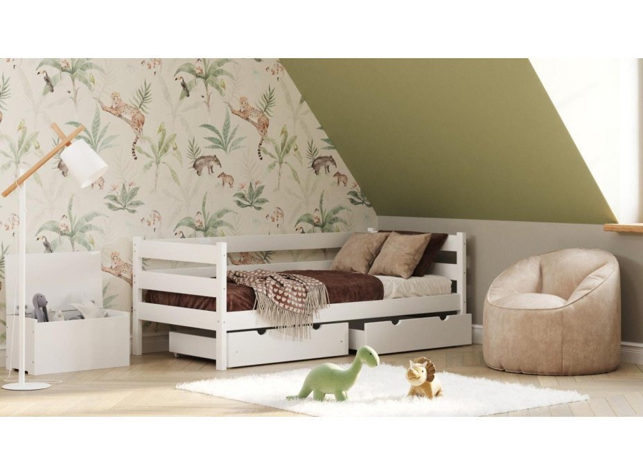 Dětská postel z masivu KARAS 2 - 180x90 cm