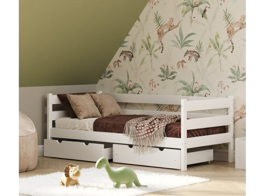 Dětská postel z masivu KARAS 2 - 160x80 cm