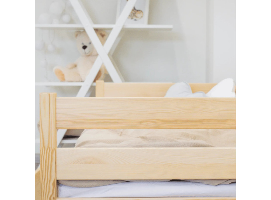 Dětská postel z masivu KARAS 2 - 180x90 cm
