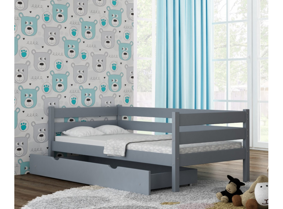 Dětská postel z masivu KARAS 2 - 160x80 cm