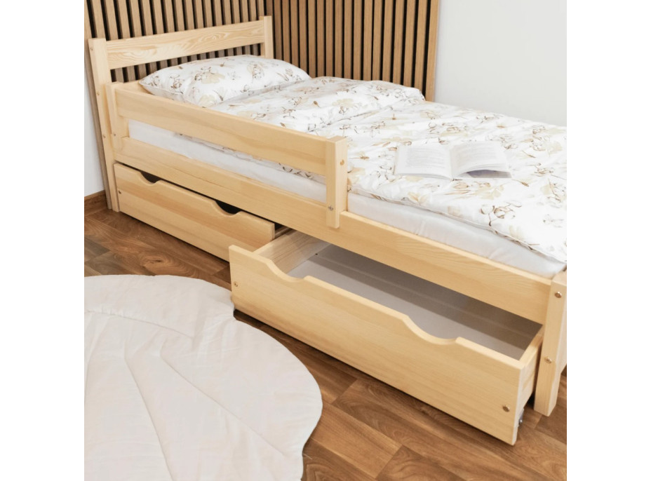 Dětská postel z masivu KARAS - 160x80 cm