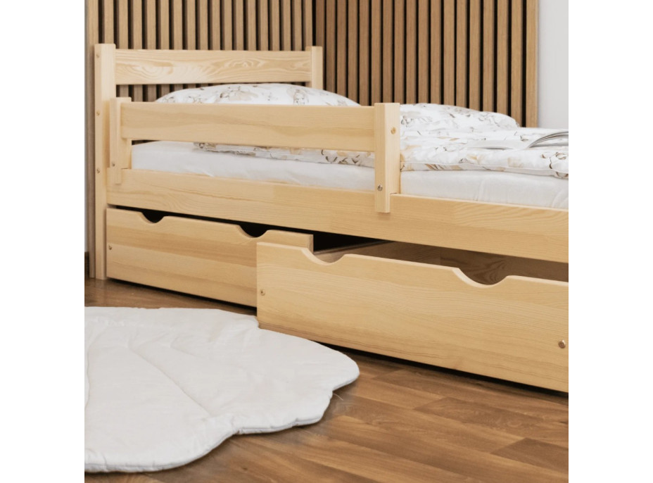 Dětská postel z masivu KARAS - 160x80 cm