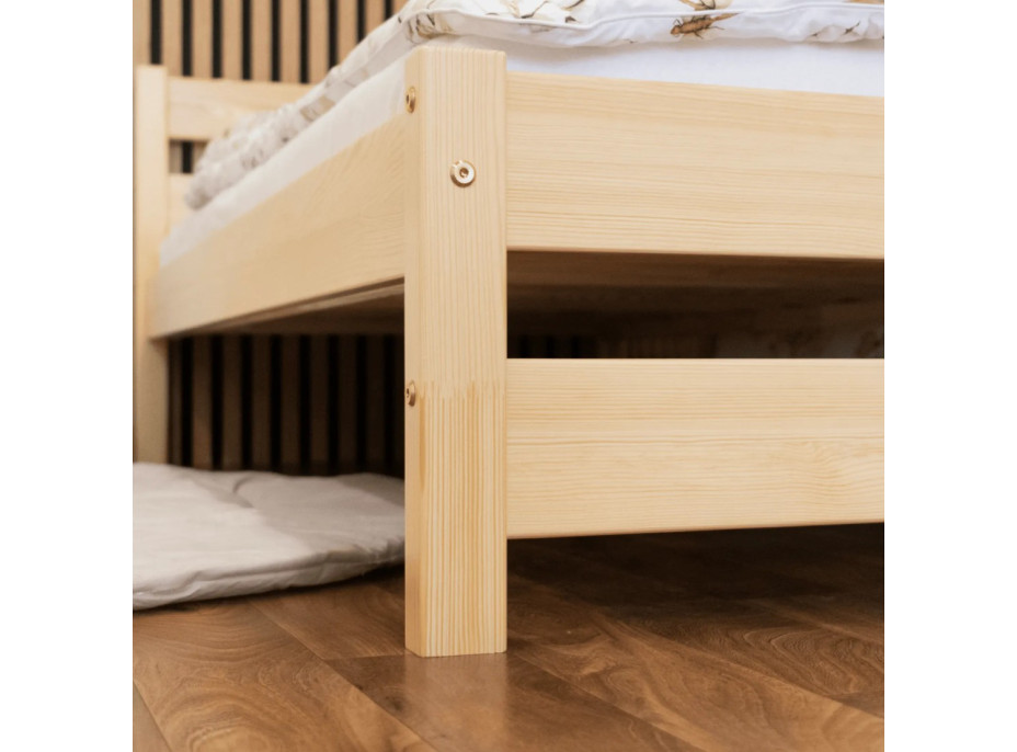 Dětská postel z masivu KARAS - 180x80 cm