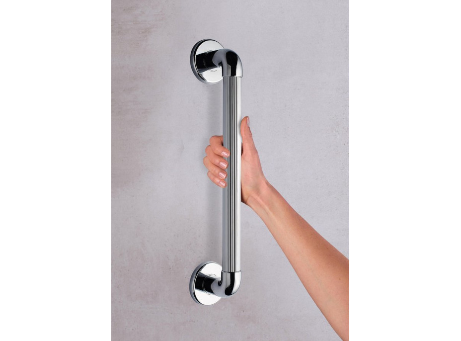 Ridder Pevnostní madlo plastové, 450mm, chrom A1014537