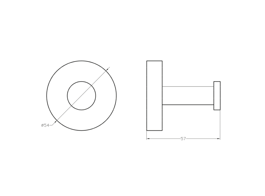 Sapho Magnetický háček na otopné těleso XJ228