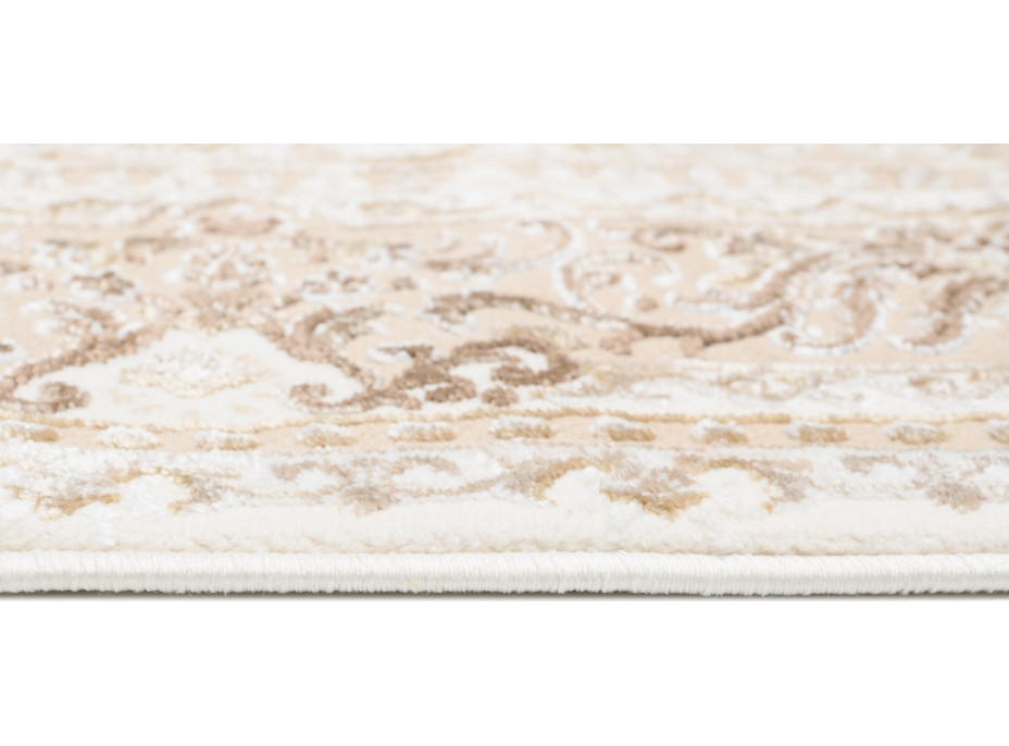 Kusový koberec HERA Ornament - béžový/hnědý