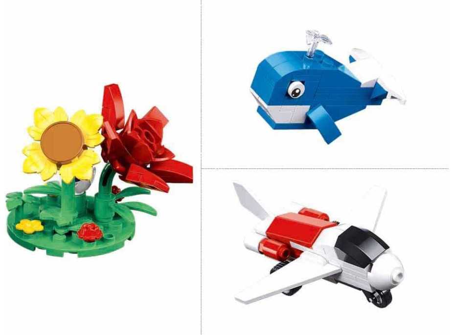 Sluban Builder M38-B1360 Stavebnice 6 v 1