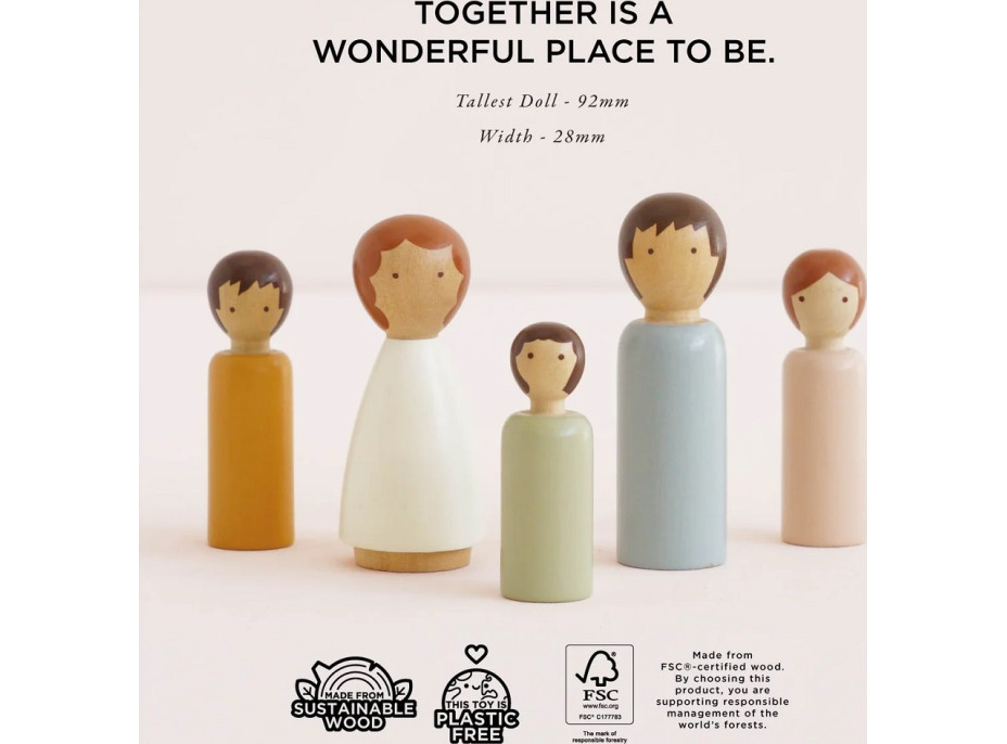 Le Toy Van Dřevěné postavičky do domečku Rodinka