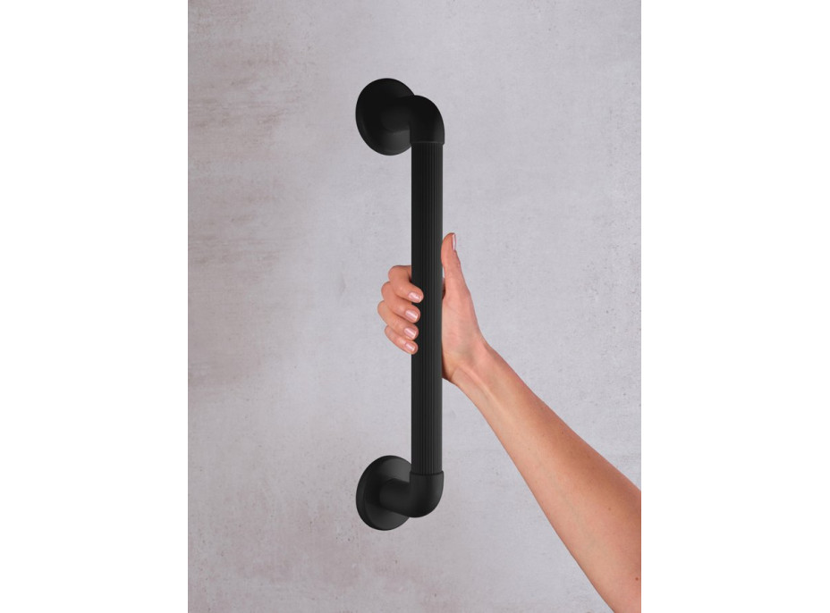 Ridder Pevnostní madlo plastové, 600mm, černá A1016010