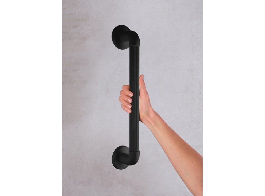 Ridder Pevnostní madlo plastové, 450mm, černá A1014510