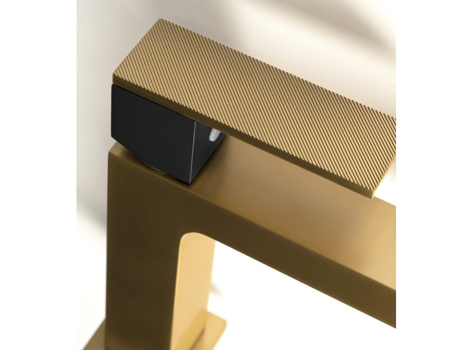 Sapho KRONY stojánková umyvadlová baterie, zlato mat GJ002GB