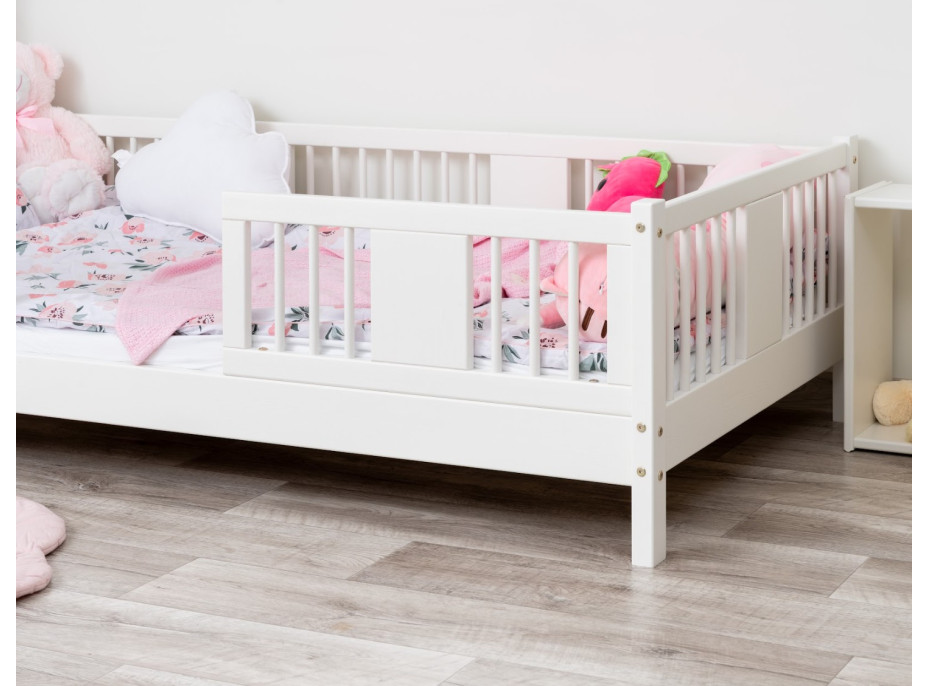 Dětská postel z masivu borovice LUNA 10 - 200x90 cm