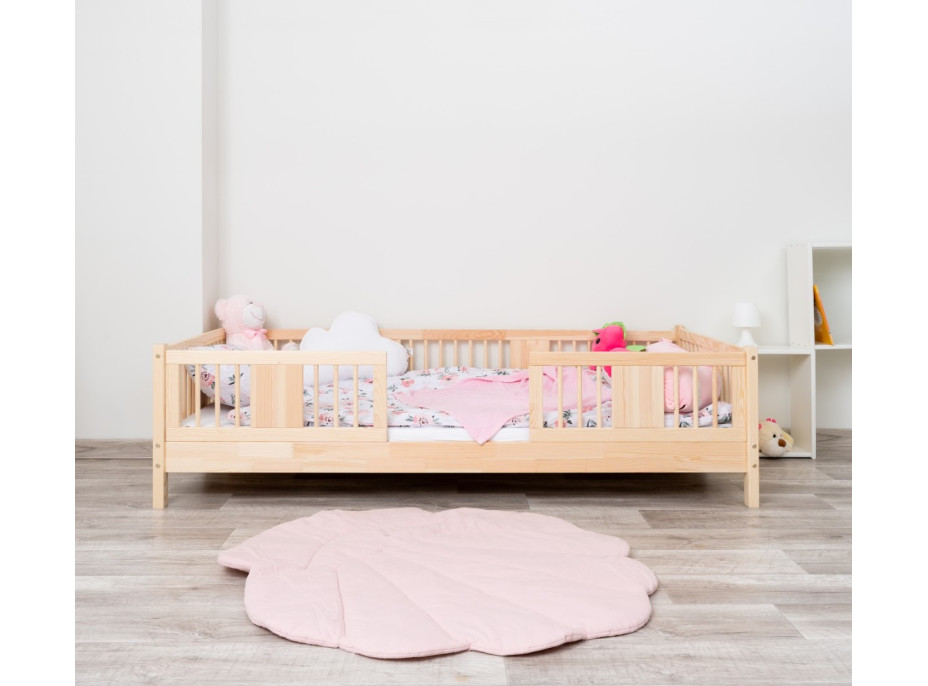 Dětská postel z masivu borovice LUNA 10 - 190x90 cm