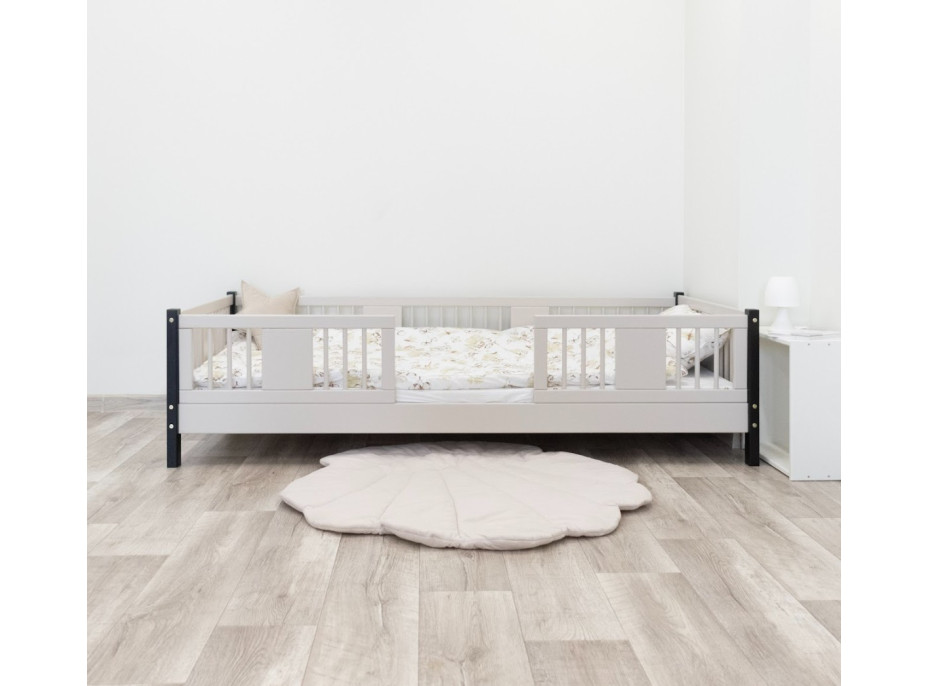 Dětská postel z masivu borovice LUNA 10 - 180x80 cm