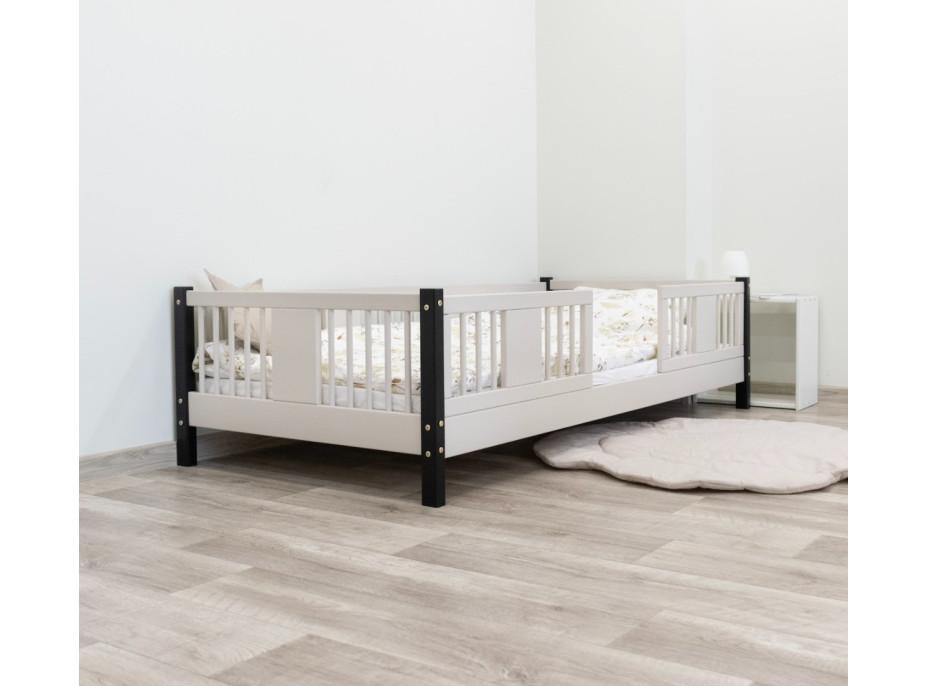 Dětská postel z masivu borovice LUNA 10 - 180x80 cm