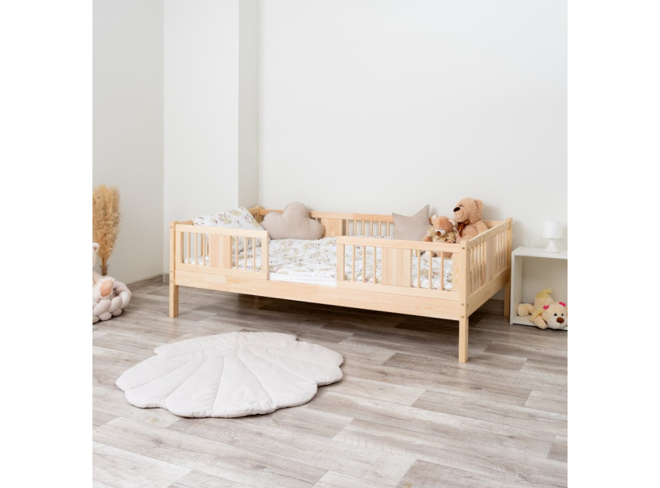 Dětská postel z masivu borovice LUNA 20 - 180x80 cm
