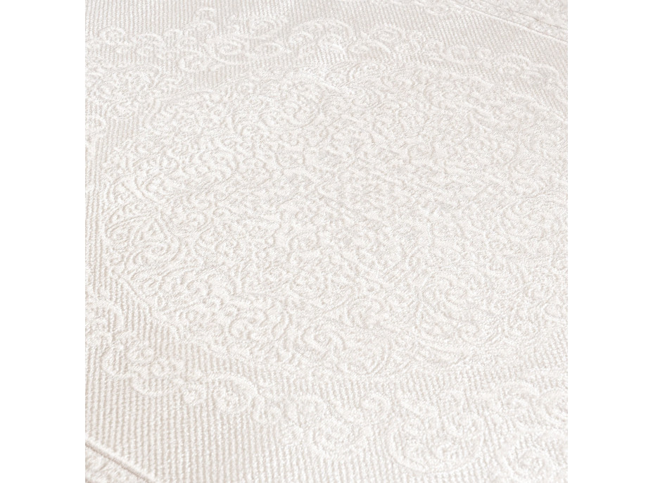 Kusový koberec HERA Noble - bílý