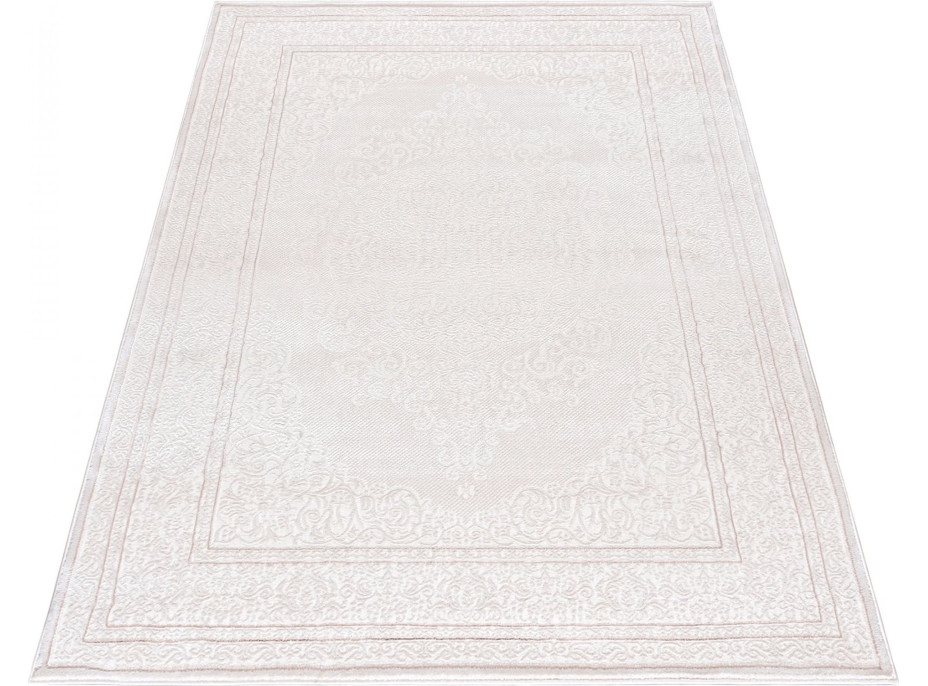 Kusový koberec HERA Noble - bílý