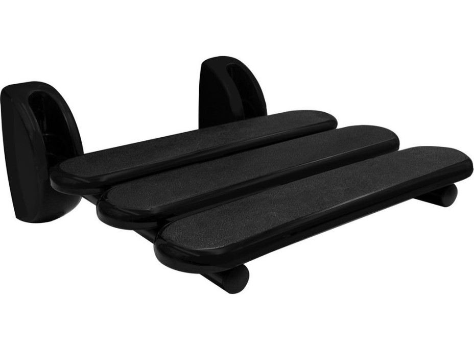 Ridder HANDICAP sklopné sedátko do sprchového koutu, 36x25cm, černá A140110