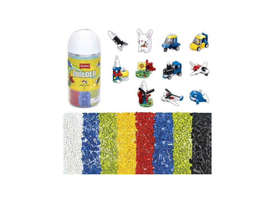 Sluban Builder M38-B1360 Stavebnice 6 v 1