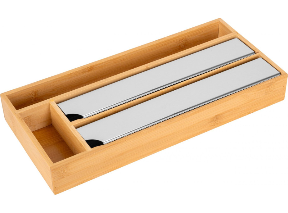 Bambusový zásobník na kuchyňské folie BORDE