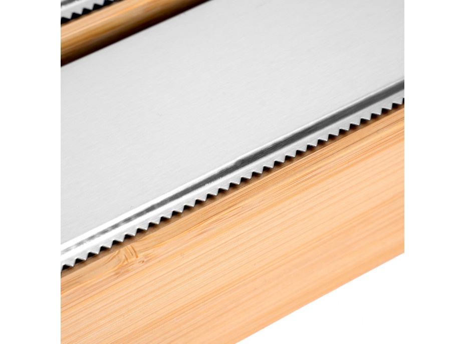 Bambusový zásobník na kuchyňské folie BORDE