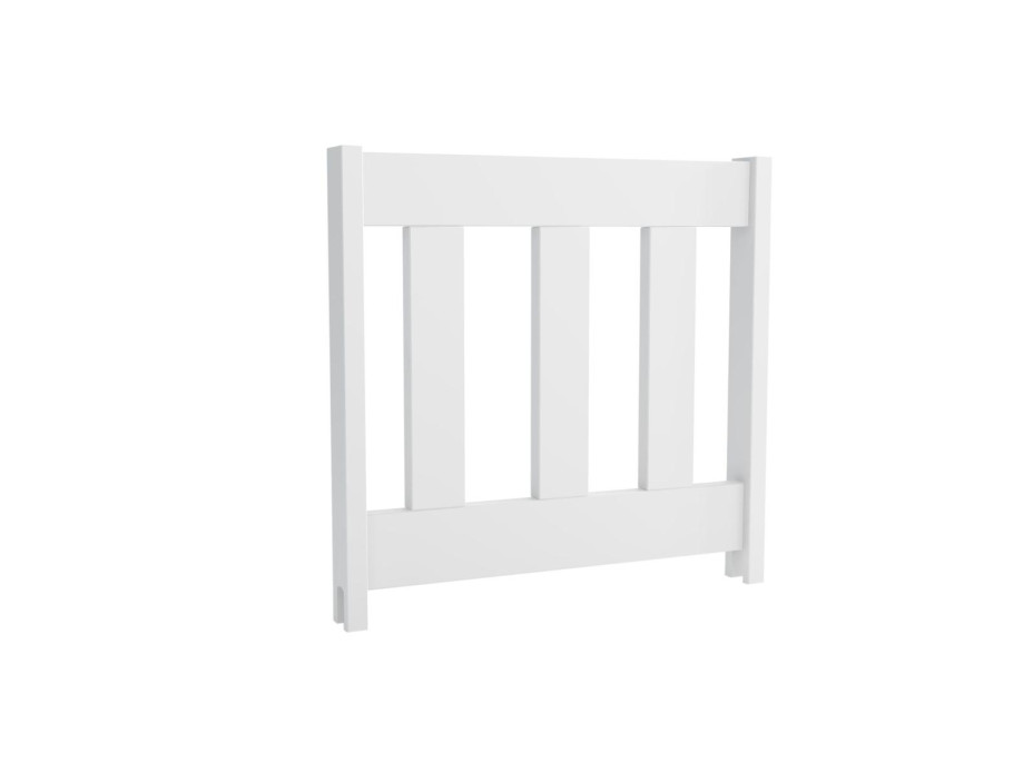 Odnímatelná zábrana z masivu - typ B - 48 cm