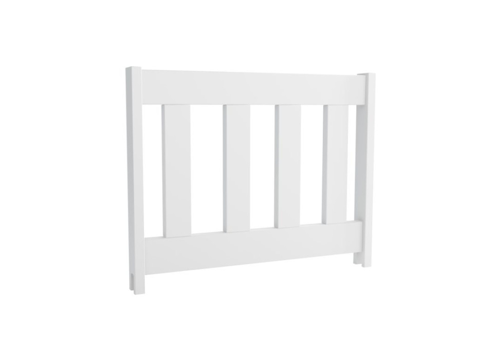 Odnímatelná zábrana z masivu - typ B - 65 cm