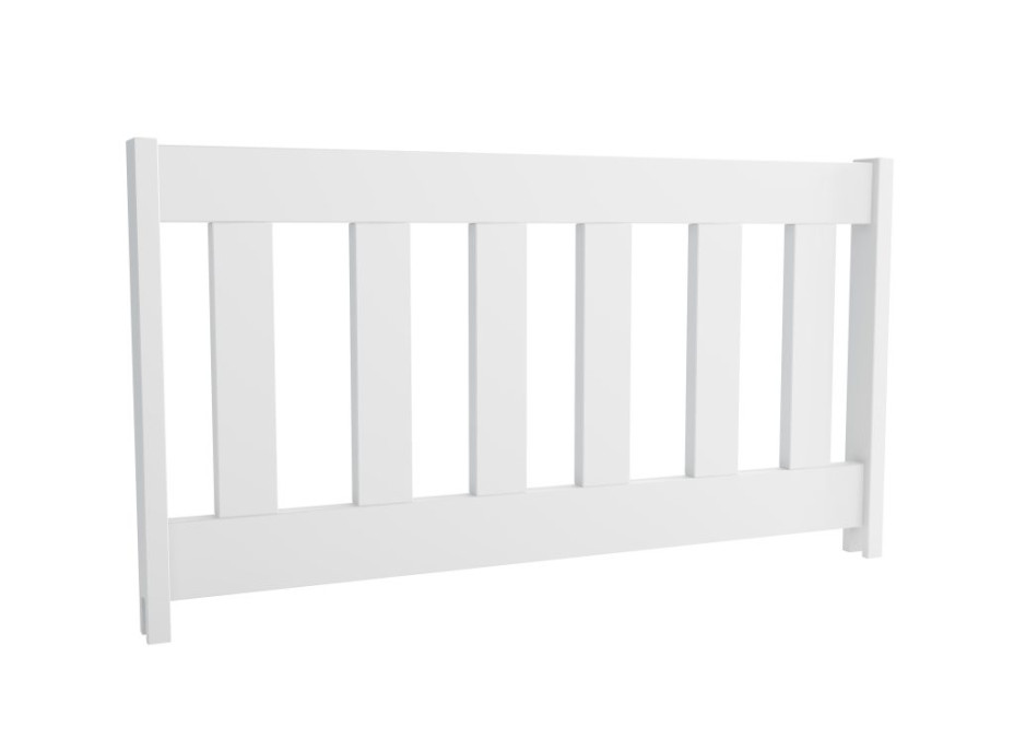 Odnímatelná zábrana z masivu - typ B - 89 cm