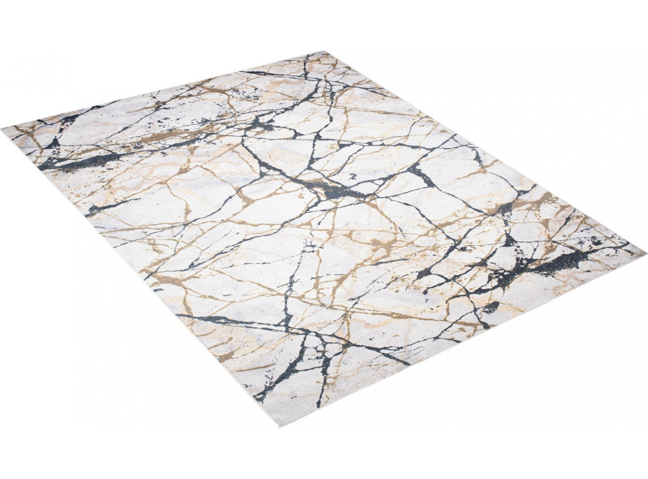 Kusový koberec TOSCANA Marble - krémový/černý/béžový