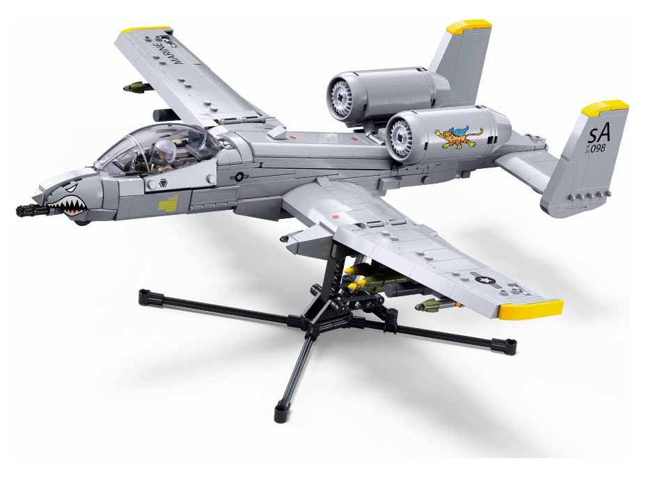 Sluban Model Bricks M38-B1362 Útočný letoun A10CS