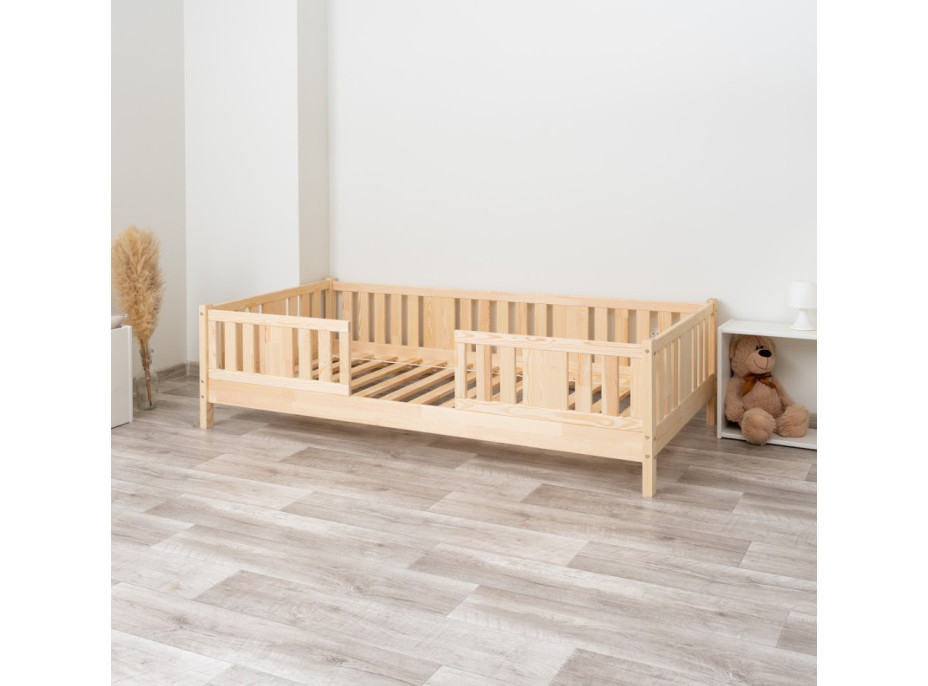 Dětská postel z masivu borovice NIKO 10 - 180x80 cm