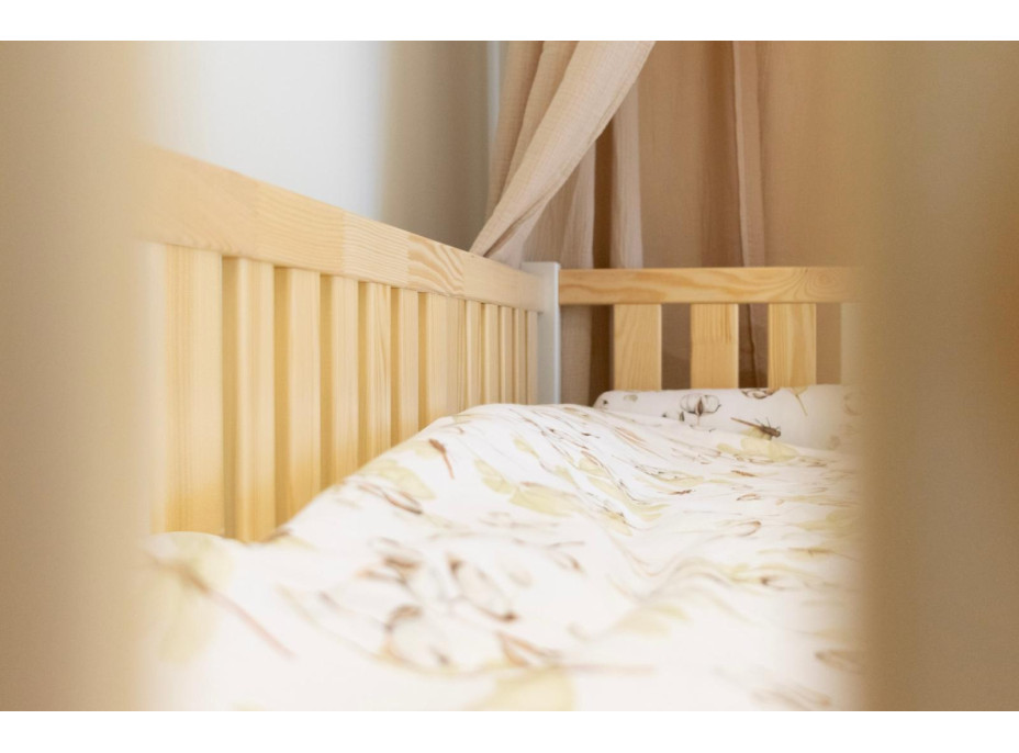 Dětská postel z masivu borovice NIKO 10 - 200x90 cm