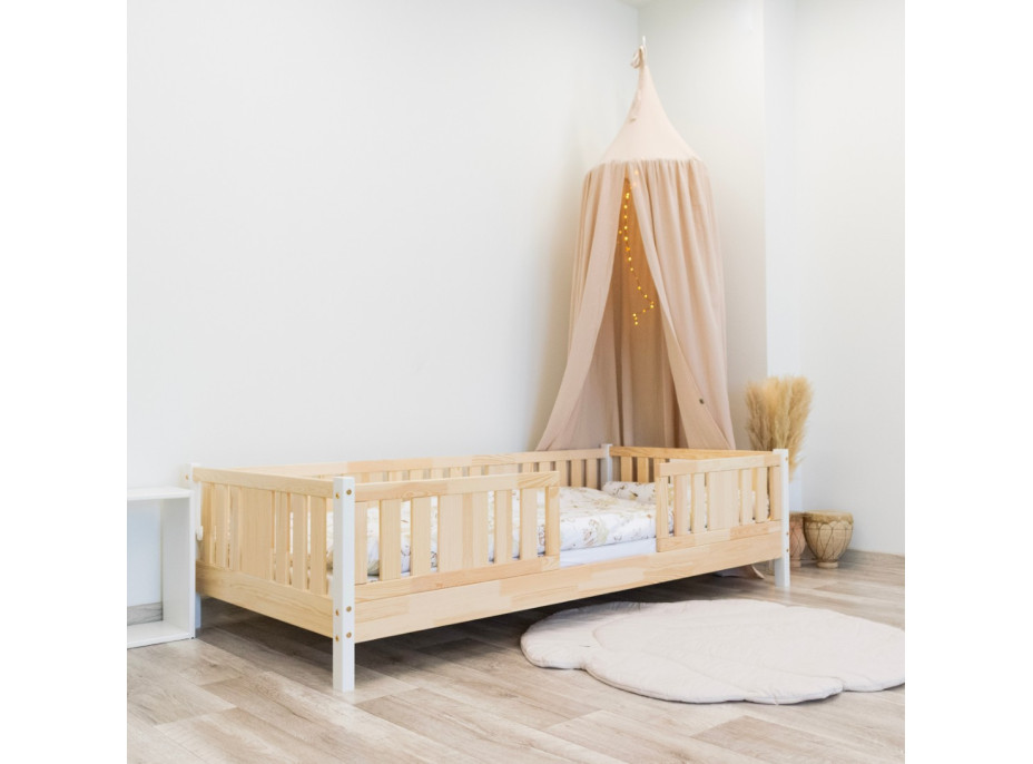 Dětská postel z masivu borovice NIKO 10 - 160x80 cm