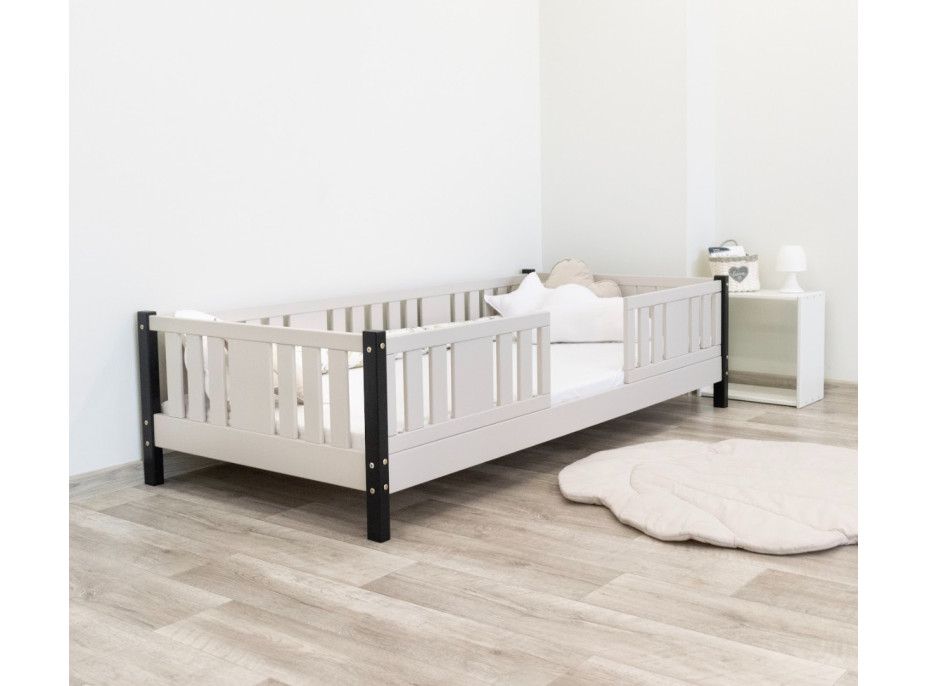 Dětská postel z masivu borovice NIKO 10 - 160x80 cm