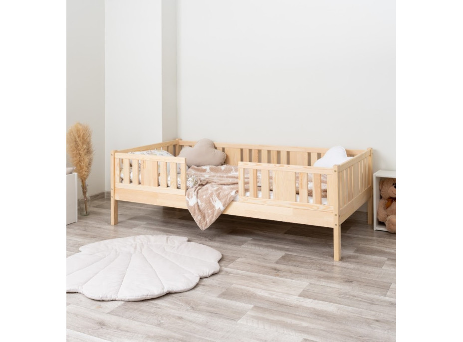 Dětská postel z masivu borovice NIKO 20 - 180x80 cm