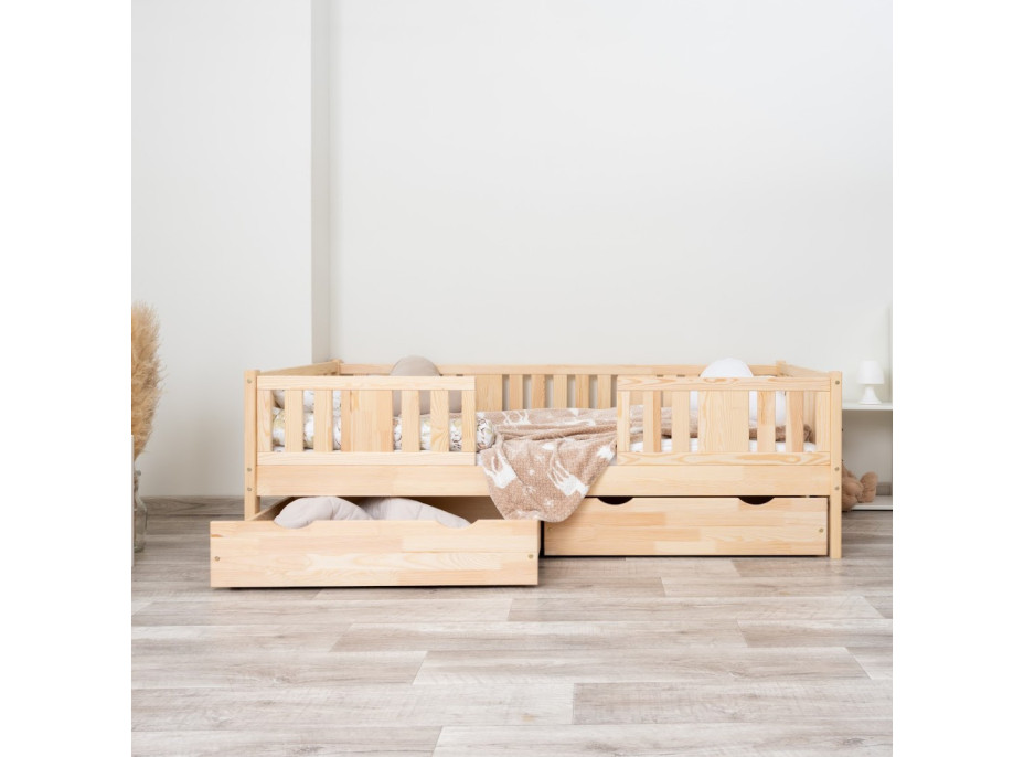 Dětská postel z masivu borovice NIKO 20 - 190x90 cm