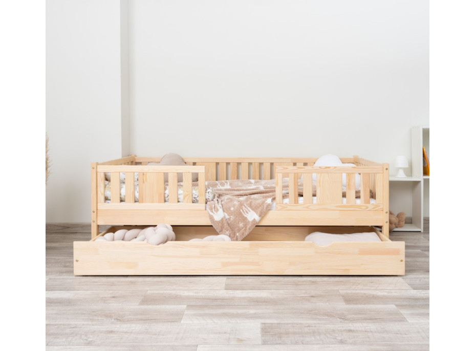 Dětská postel z masivu borovice NIKO 20 - 160x80 cm