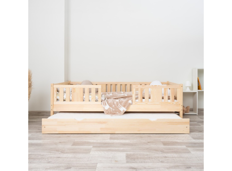 Dětská postel z masivu borovice NIKO 20 - 200x90 cm