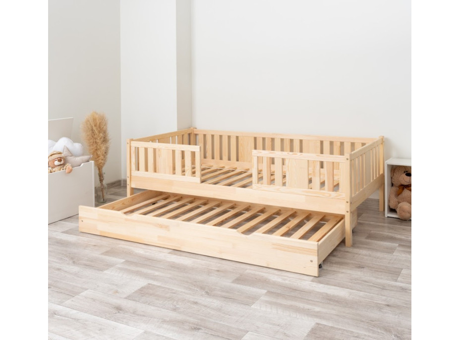 Dětská postel z masivu borovice NIKO 20 - 200x90 cm