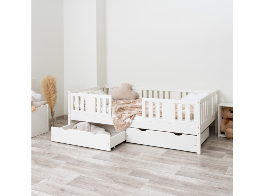 Dětská postel z masivu borovice NIKO 20 - 180x80 cm