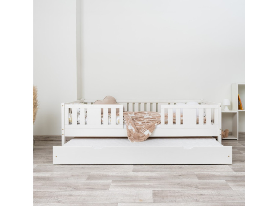 Dětská postel z masivu borovice NIKO 20 - 200x90 cm