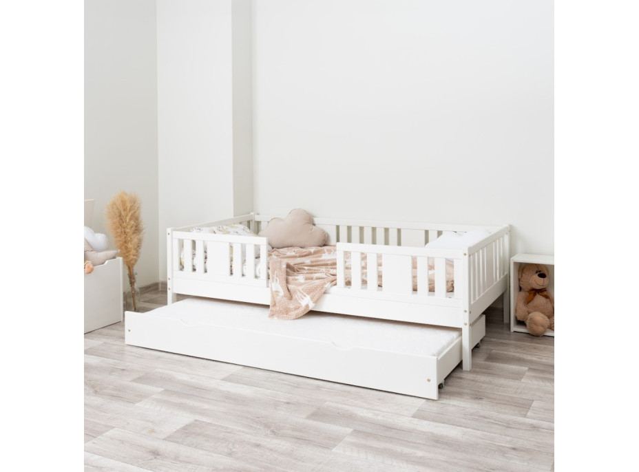 Dětská postel z masivu borovice NIKO 20 - 200x90 cm