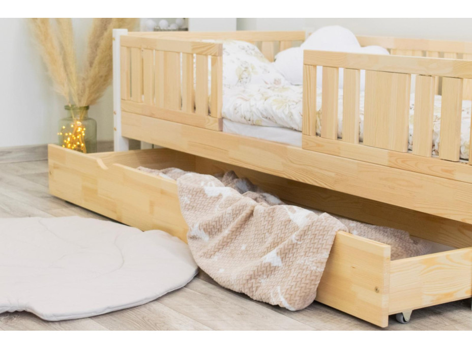 Dětská postel z masivu borovice NIKO 20 - 200x90 cm