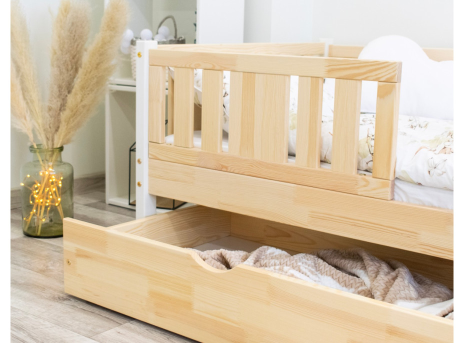 Dětská postel z masivu borovice NIKO 20 - 180x80 cm