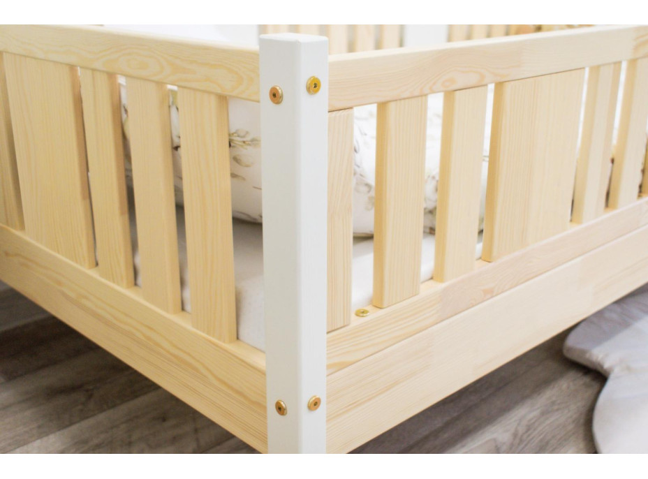 Dětská postel z masivu borovice NIKO 20 - 190x90 cm