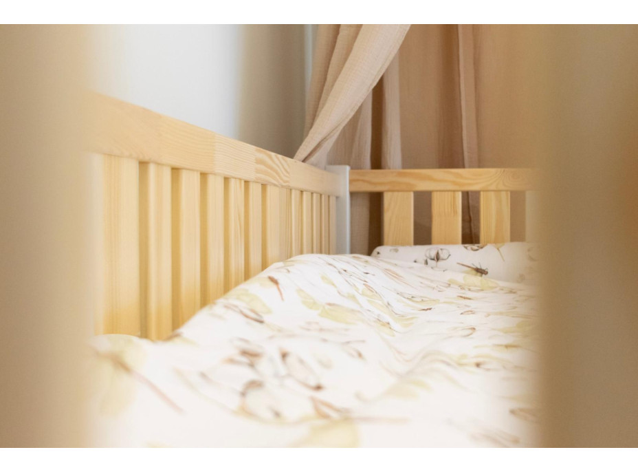 Dětská postel z masivu borovice NIKO 20 - 190x90 cm