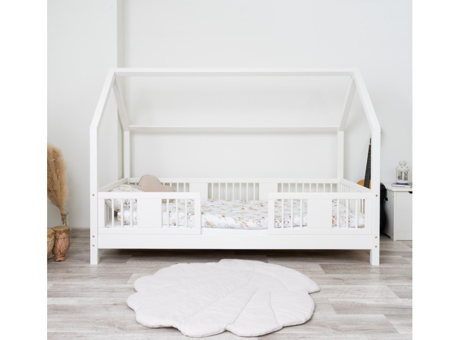 Dětská domečková postel z masivu borovice LUNA L 10 - 190x90 cm